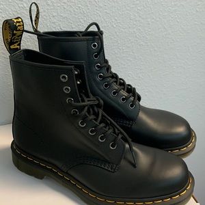 Doc Martens women’s size US 9 mens size US 8 black.  1460.  New without a box.